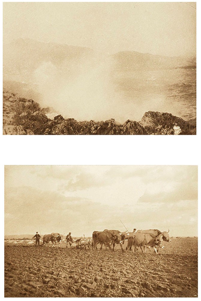 Diptych: Au Cap Martin & Labour d’Hiver