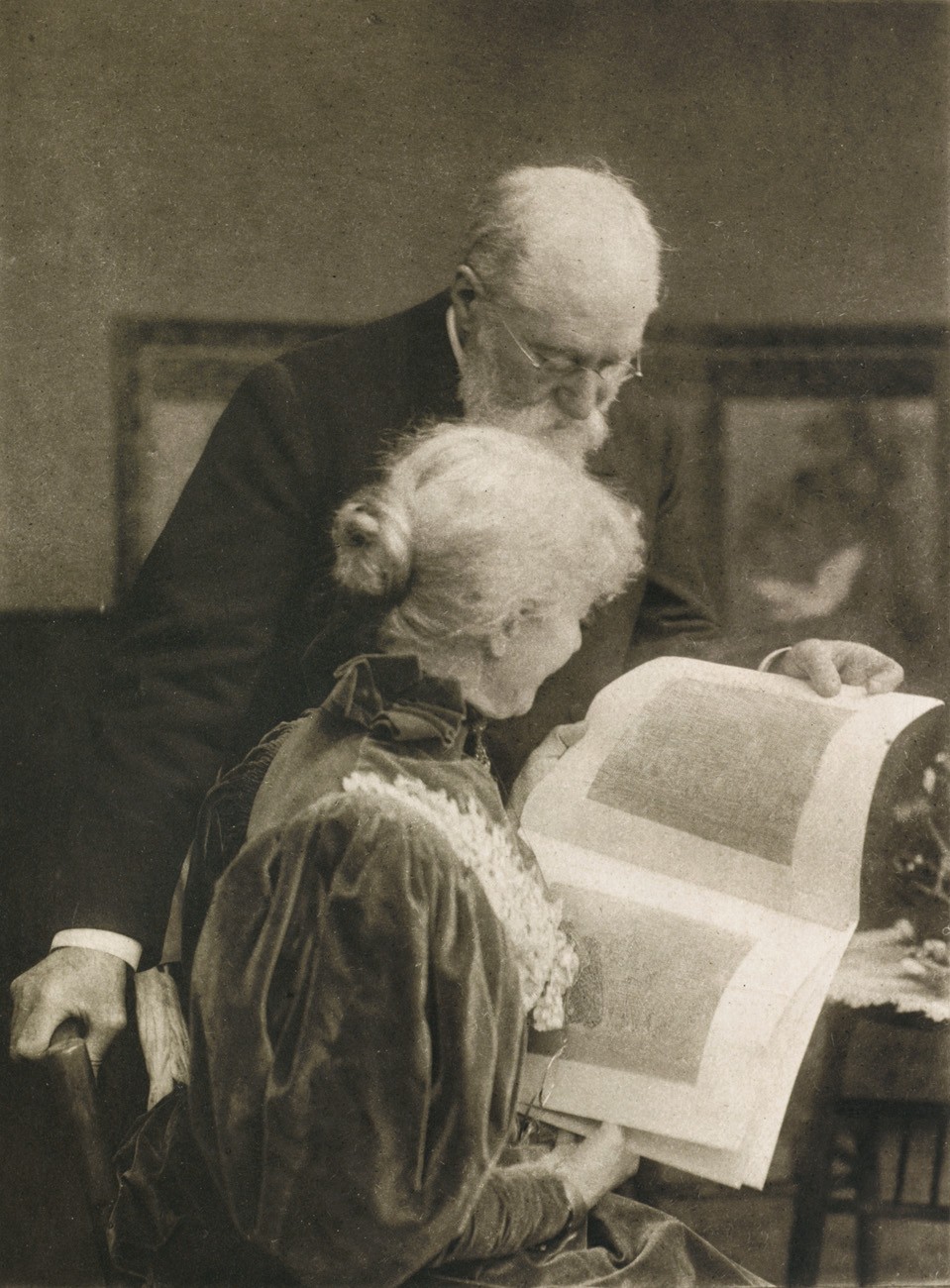 Aufnahme von Frau Alma Lessing geb. Marschall von Bieberstein, Berlin