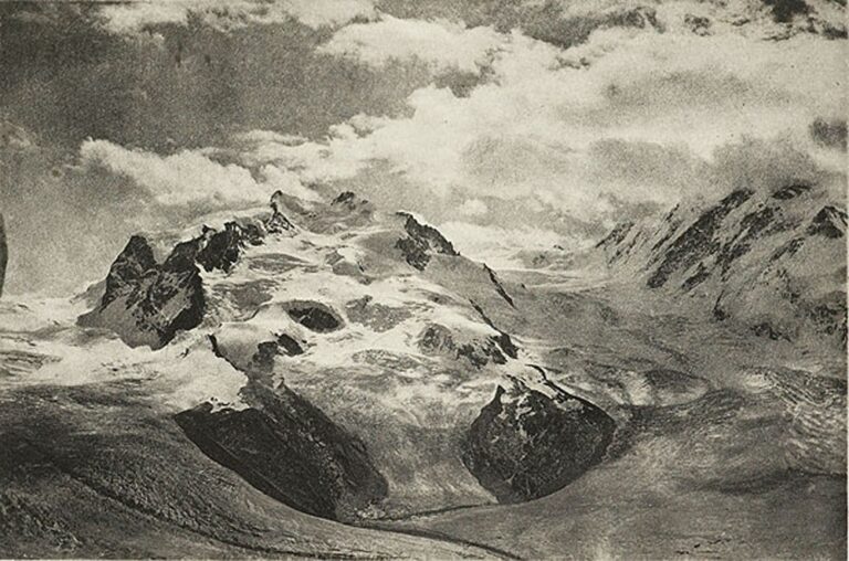 Un Orage au Mont-Rose 