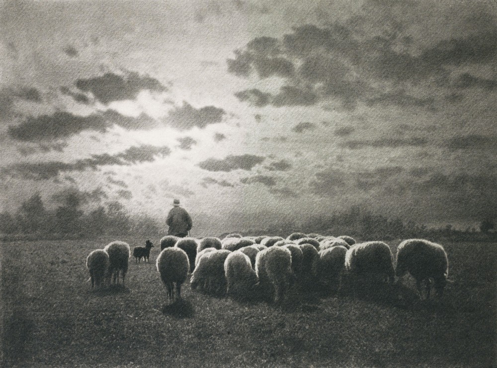 Au Coucher Du Soleil