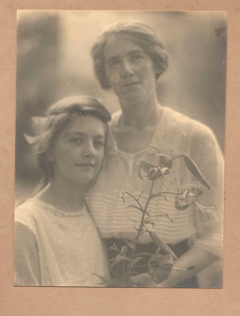 Unknown Mother & Daughter