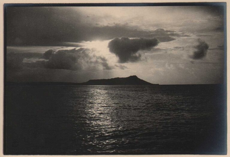 Old ocean singing a psalm of of delight…