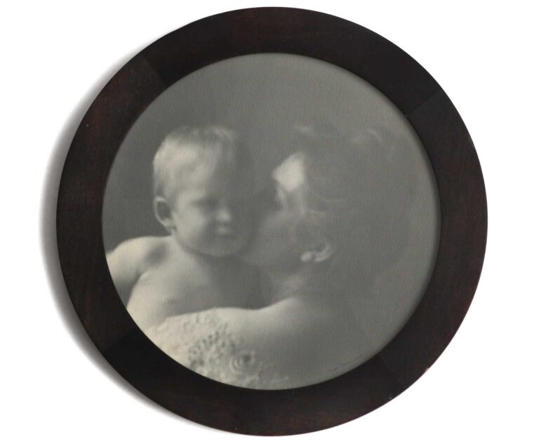 Dr. Eleanor Stow Bancroft with son James Bancroft