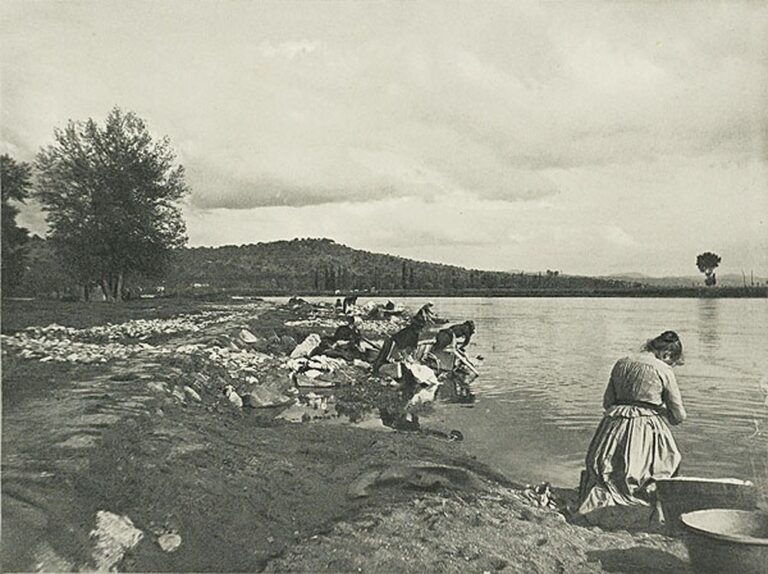 Lavandières en Auvergne 