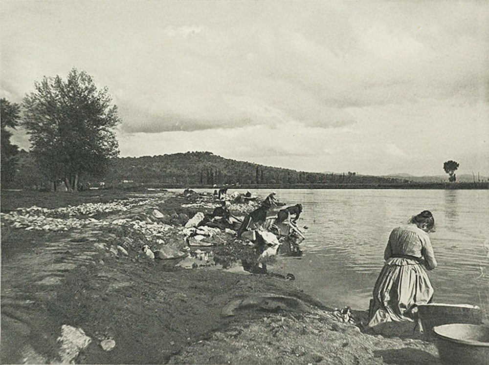 Lavandières en Auvergne 