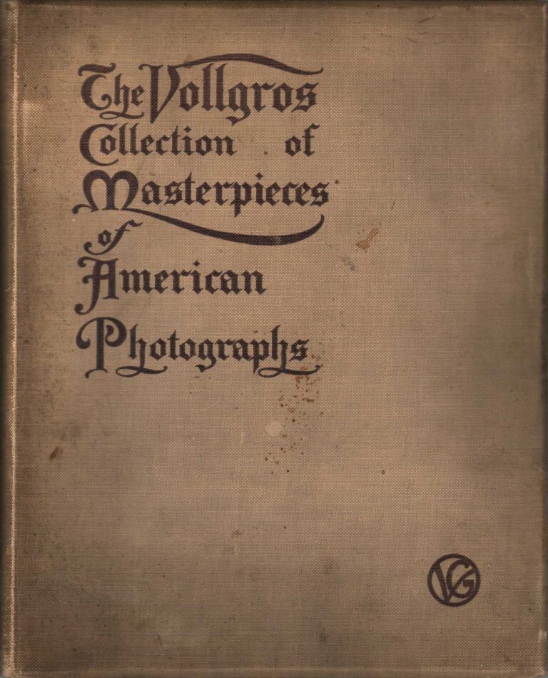 Portfolio Case: The Vollgros Collection of Masterpieces of American Photographs