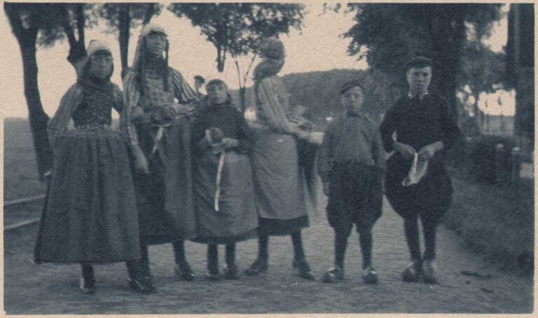 Children Portrait Group in Holland