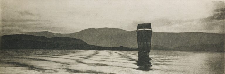 Night on a Norwegian Fjord