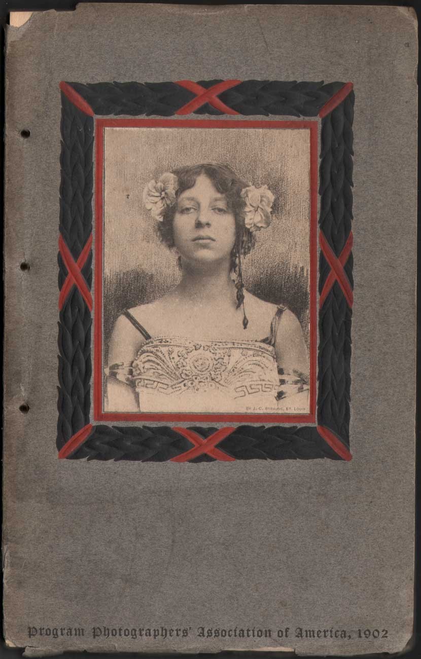 Program Cover: Lytrit style portrait by Strauss
