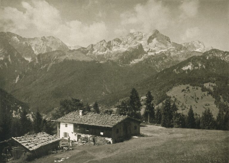 Eckbauer bei Garmisch in Oberbayern