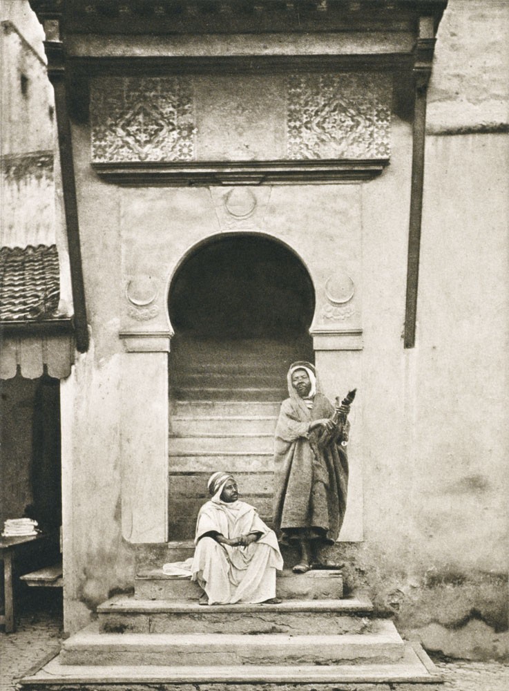 Entrée d’une vieille Mosquée