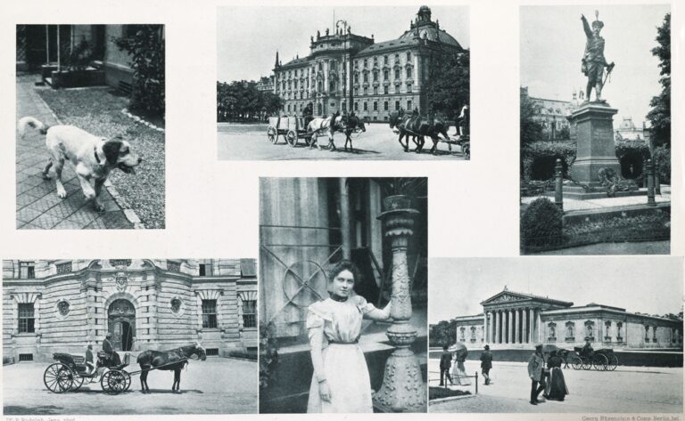 Aufnahmen Mit Film Palmos 6 x 9 Und Zeiss-Unar ¼.₅  F = 112 mm.