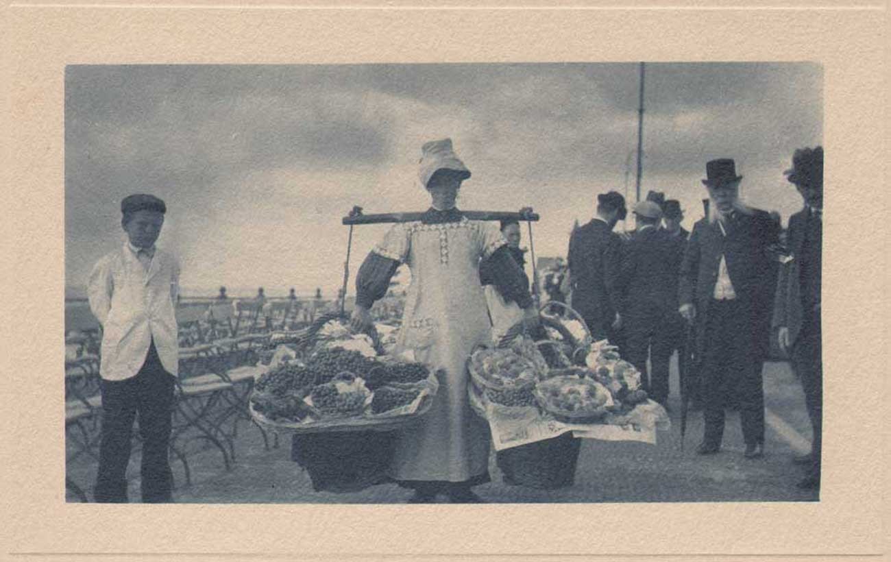 Fruit Seller on Scheveningen Pier