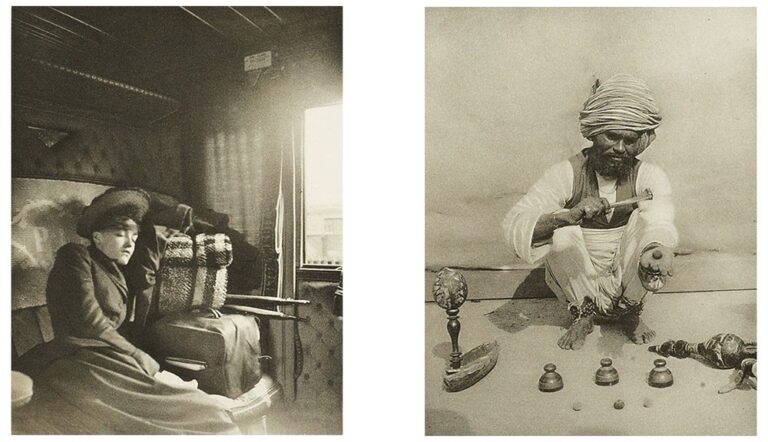 Diptych: En Wagon & Jongleur Indien