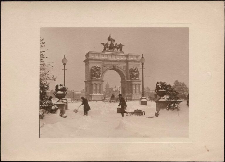 Brooklyn Winter at Prospect Park Plaza