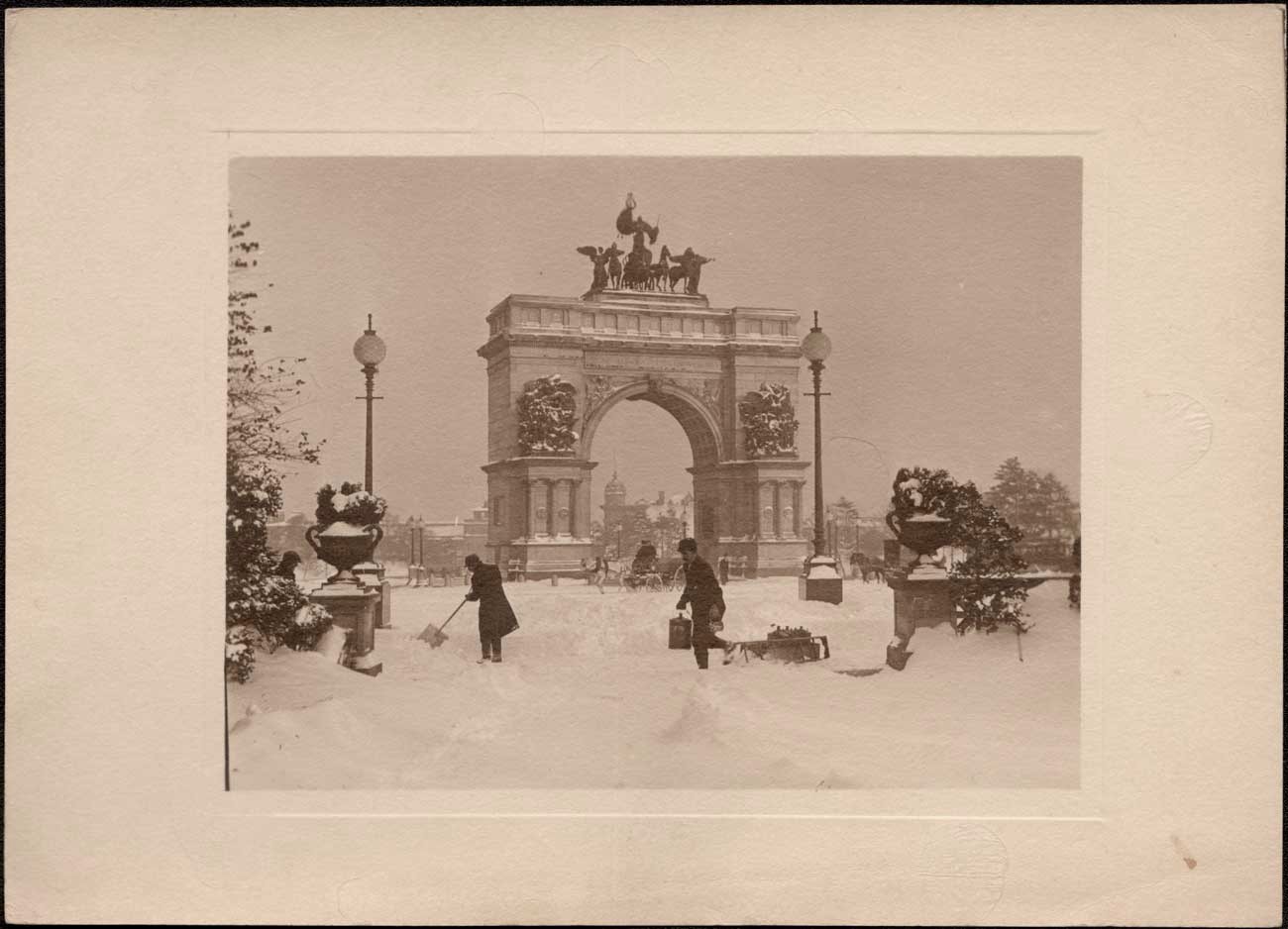 Brooklyn Winter at Prospect Park Plaza
