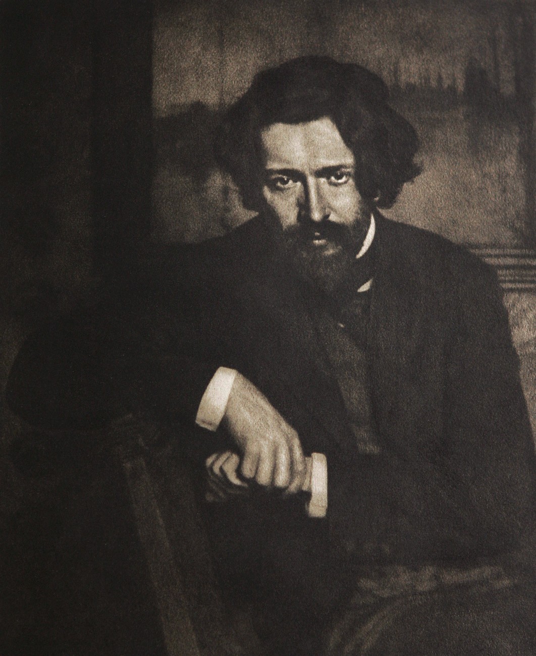 Bildnis: Pianist Ferruccio Bussoni