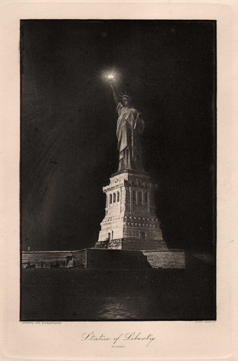Statue of Liberty at Night