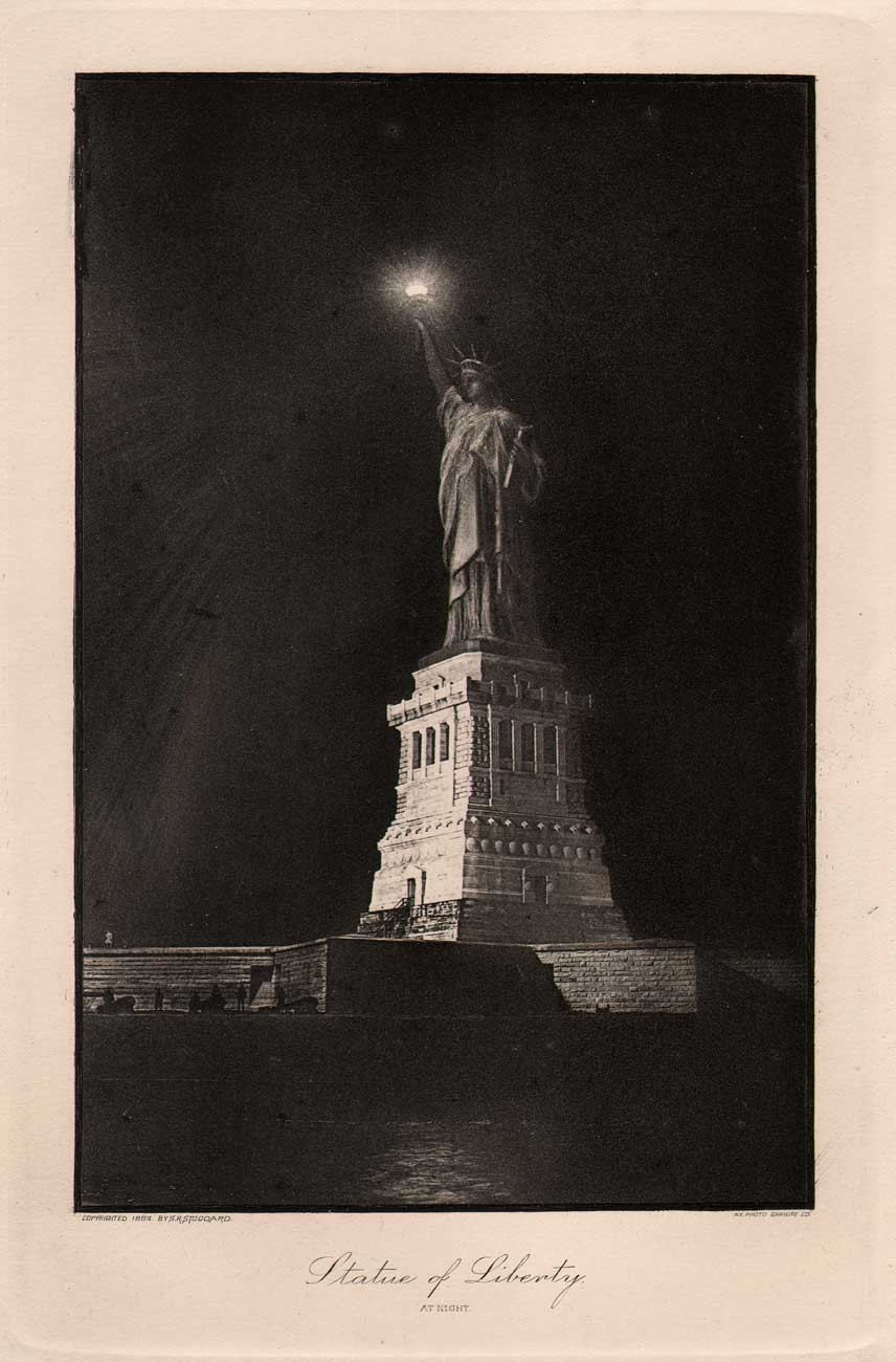 Statue of Liberty at Night