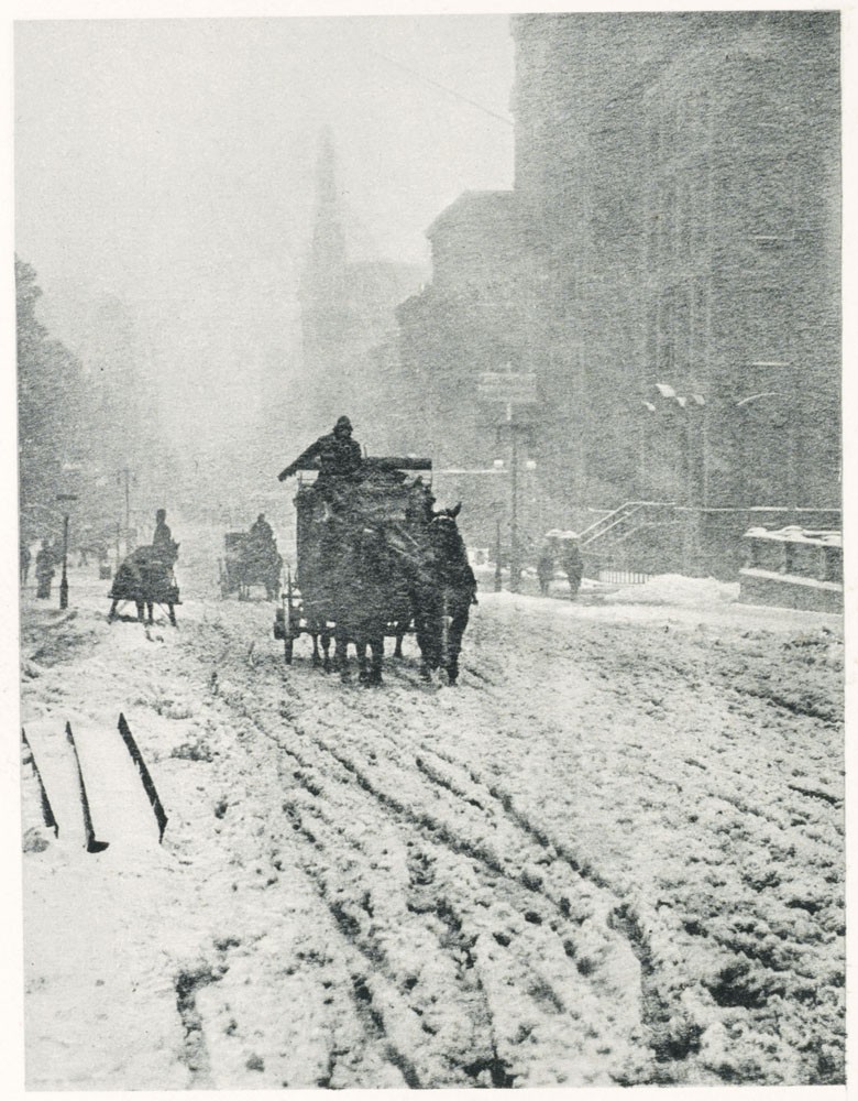 L’Hiver, cinquième avenue