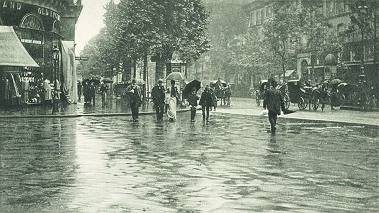 Un Jour de Pluie à Paris 