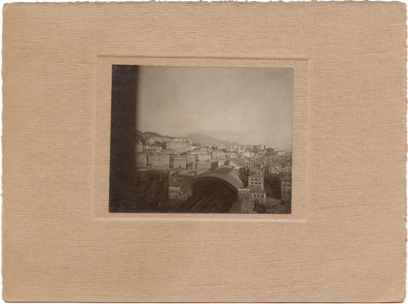 Train Shed or Tunnel Opening