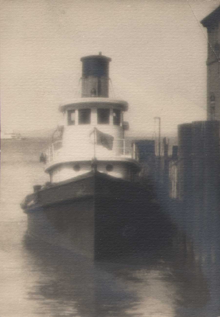 Tug Boat at Harbor Pier