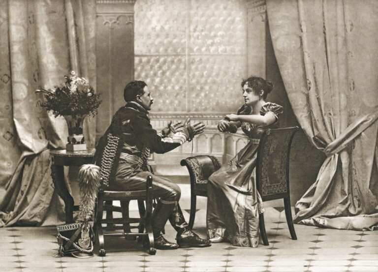 Scène d’intérieur Empire