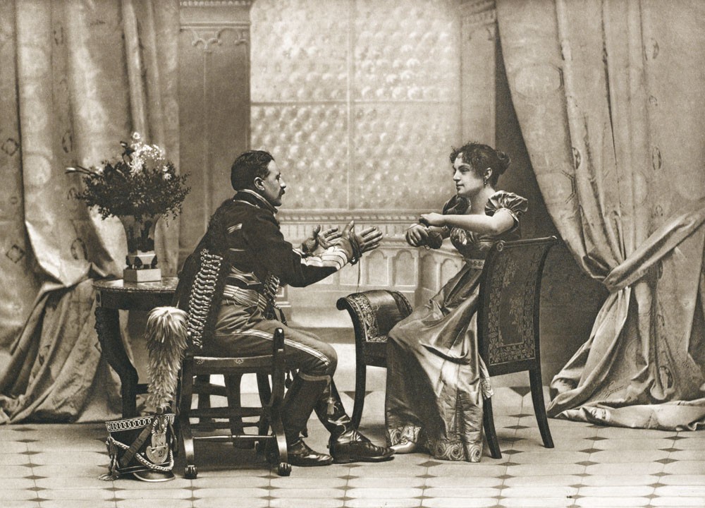 Scène d’intérieur Empire