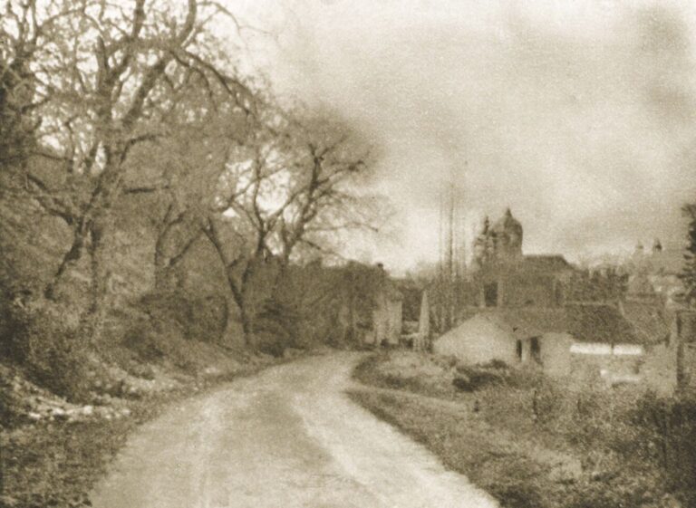 Le soir, à Chambolle