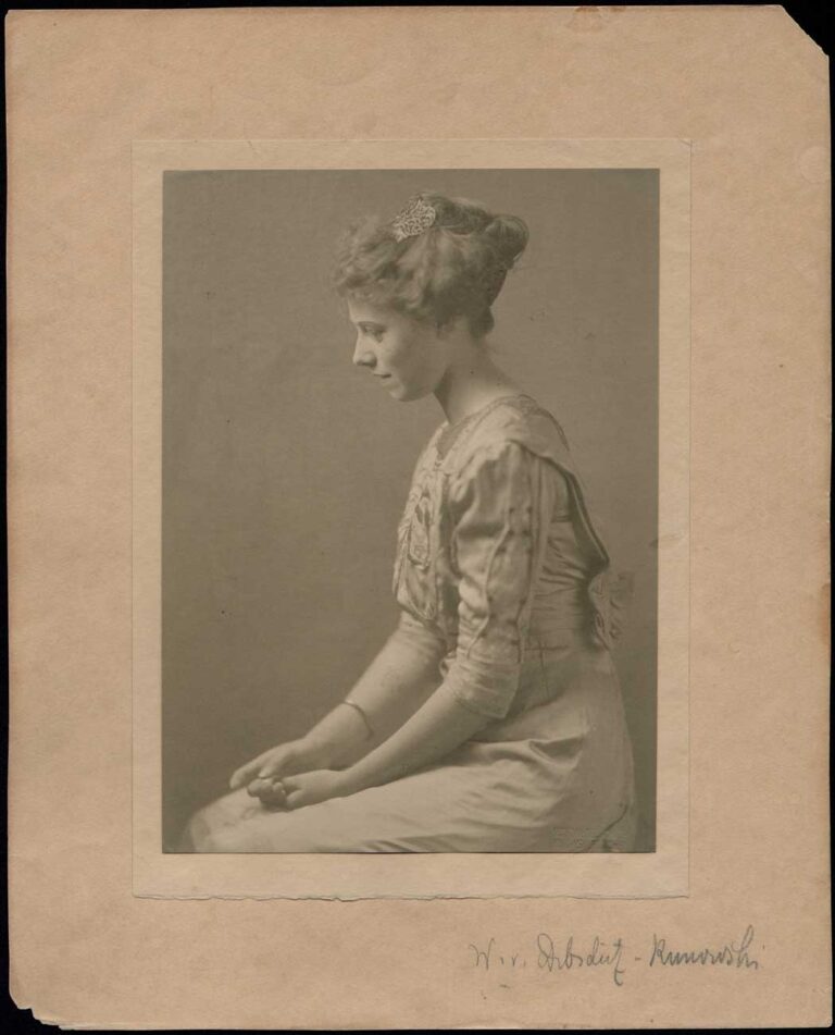 Profile Portrait of Woman