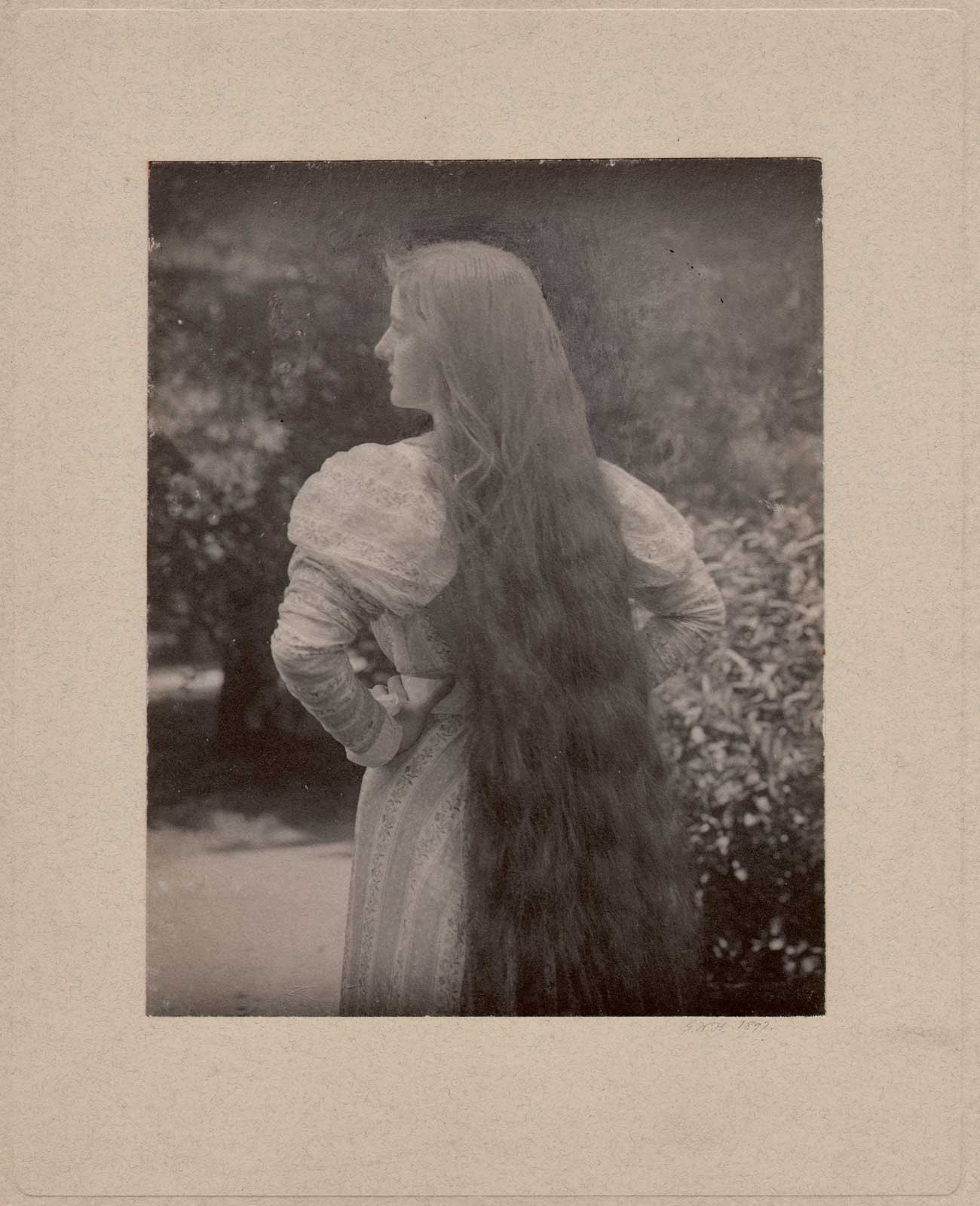 Woman with Long Hair