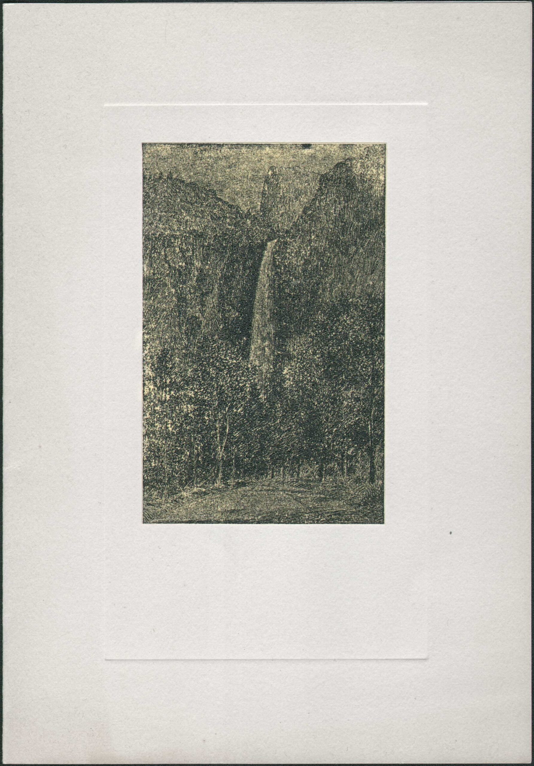 Bridal Veil Falls Greeting Card